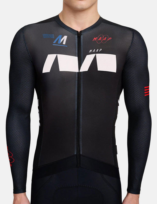 Trace Pro Air Long Sleeve Jersey - Black