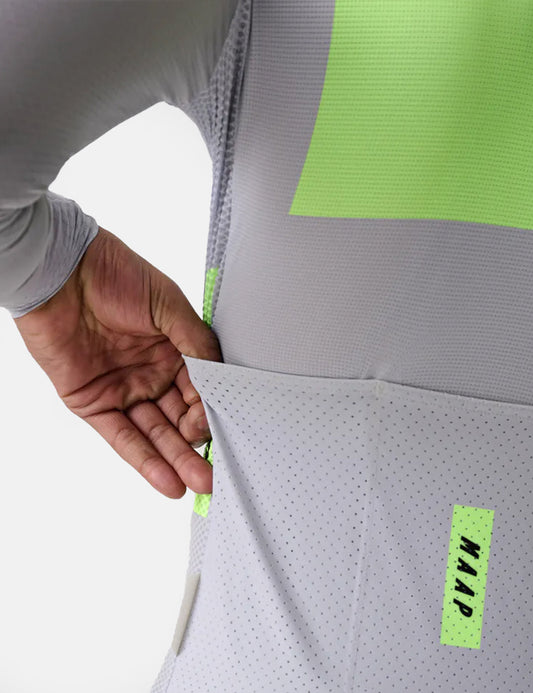 System Pro Air Long Sleeve Jersey - Antartica White