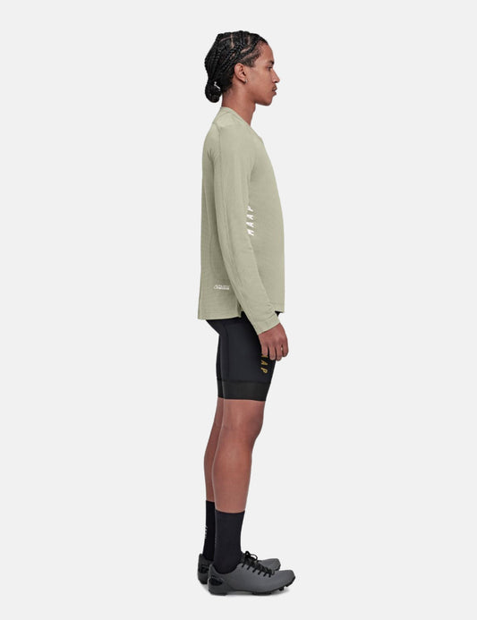 T-shirt manches longues Alt_Road Ride 2.0 - Beige Naturel