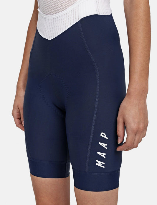 Women's Team Bib Evo - Navy Blue/White