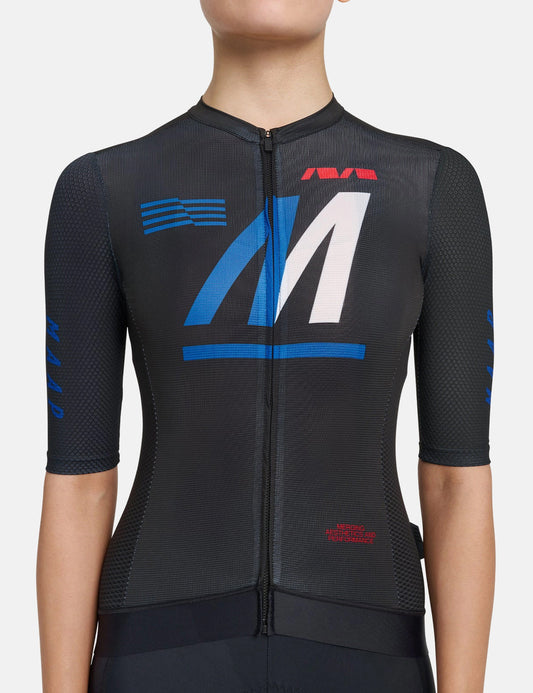 Womens Rival Pro Air Jersey - Black