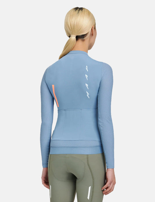 Women's Evade Pro Base Long Sleeve Jersey - Chambray