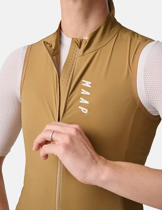 Womens Draft Team Vest - Fawn Brown