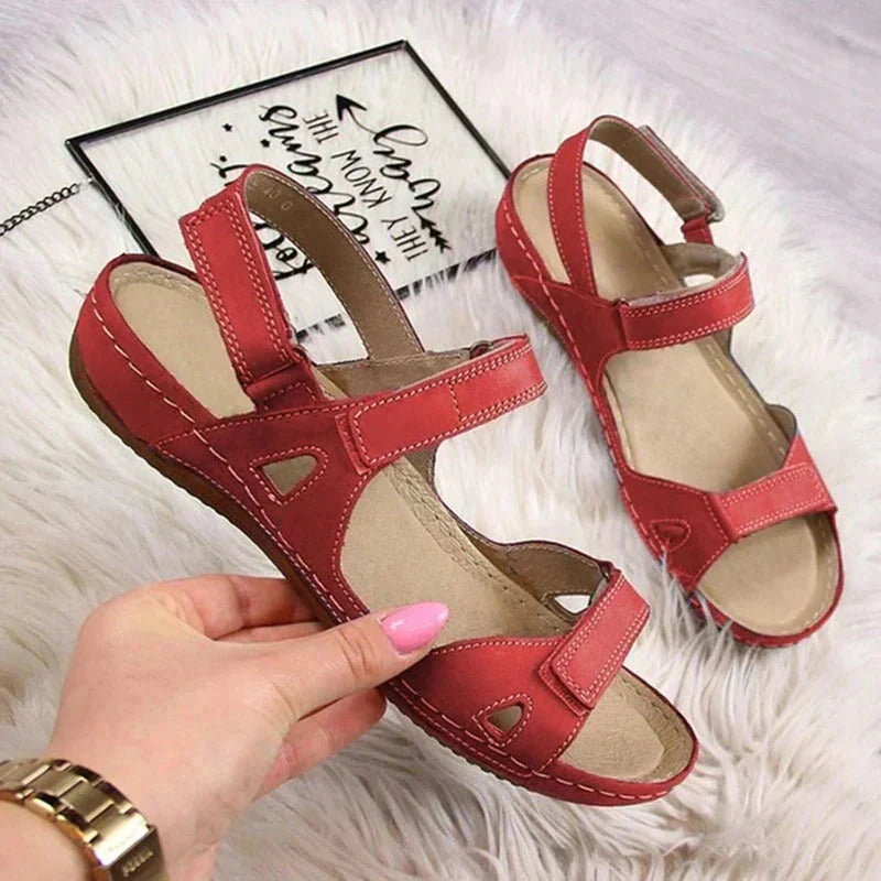 š„Letzter Tag Aktion 50% RABATT - 2024 Bequeme Retro OrthopƤdische Sandalen