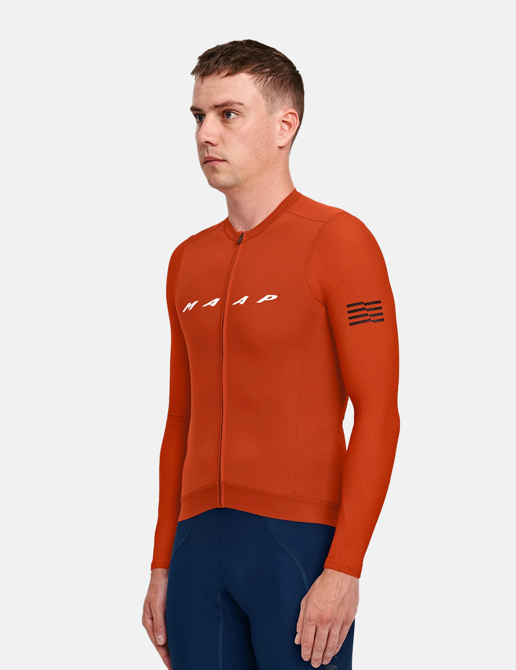 Evade Pro Base Long Sleeve Jersey - Brick