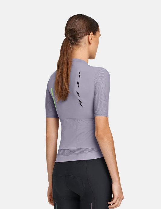 Womens Evade Pro Base Jersey - Purple Ash