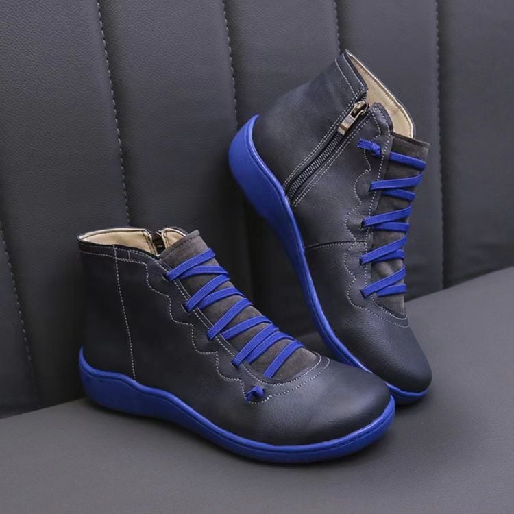 🔥Vente Flash -49 %🔥 - Bottes confortables en cuir faites à la main avec soutien de la voûte plantaire