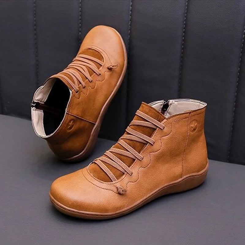 🔥Vente Flash -49 %🔥 - Bottes confortables en cuir faites à la main avec soutien de la voûte plantaire