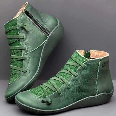 🔥Vente Flash -49 %🔥 - Bottes confortables en cuir faites à la main avec soutien de la voûte plantaire