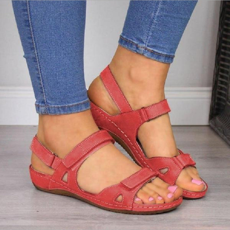 🔥LETZTER TAG 49% RABATT - Premium Sandalen für Damen aus Kunstleder