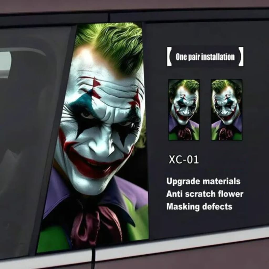 Autocollants de porte de voiture série Joker I