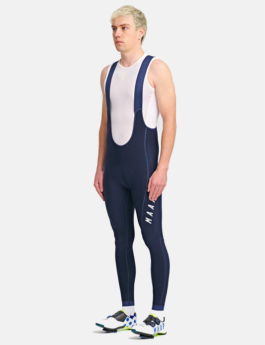 Team Thermal Bib Tights - Navy Blue