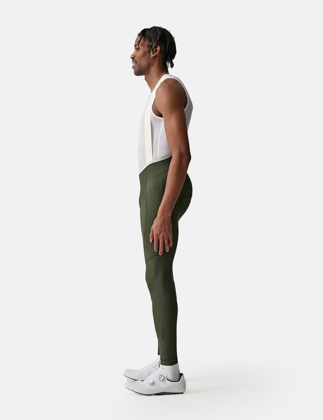 Team Bib Evo Tights - Bronze Green