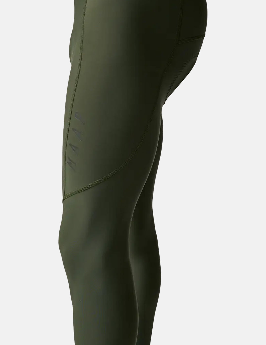 Team Bib Evo Tights - Bronze Green
