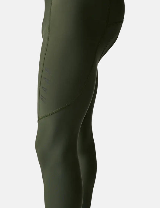 Team Bib Evo Tights - Bronze Green