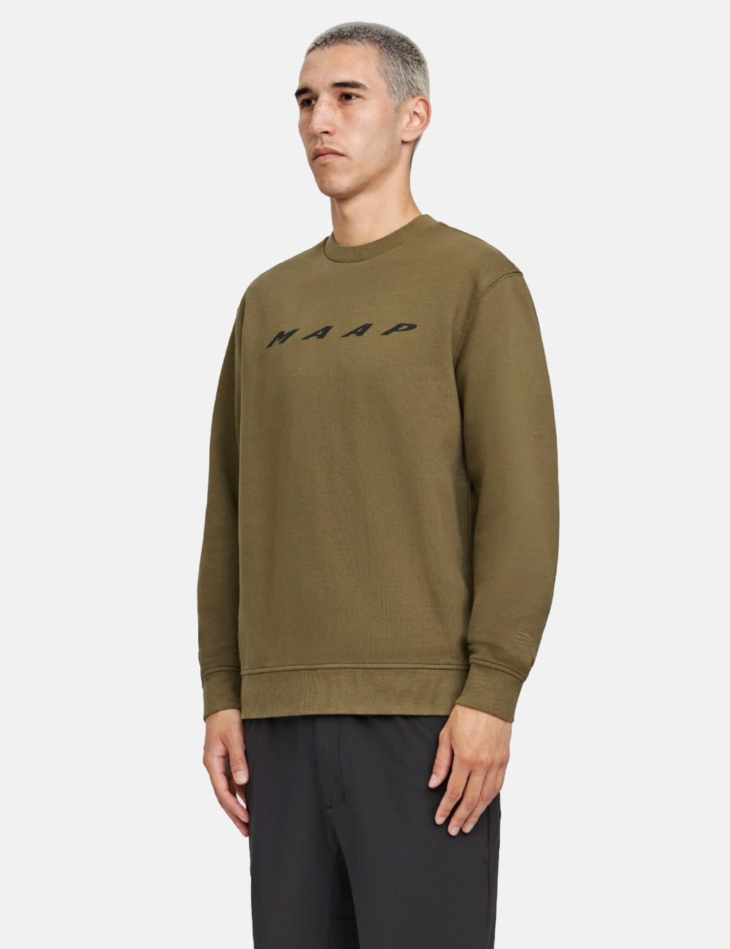 Evade Crew Sweatshirt - Military Green