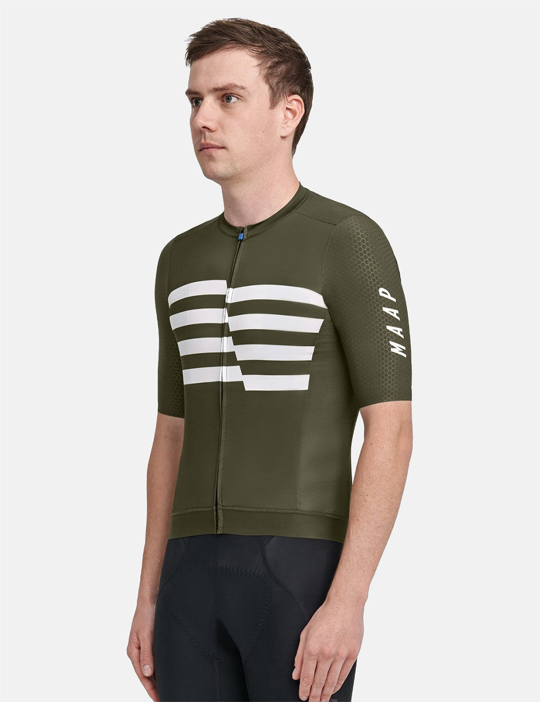 Emblem Pro Hex Jersey - Olive Green