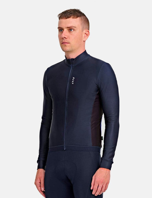 Vista Team Long Sleeve Jersey - Navy Blue