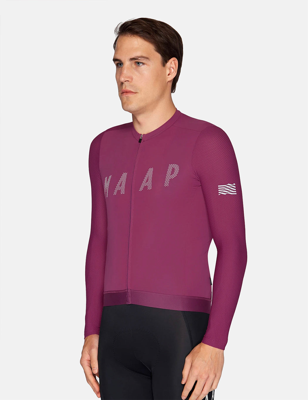 Maillot de Corps à Manches Longues Echo Pro Base - Raisin