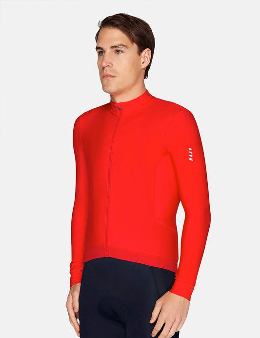 Force Pro Long Sleeve Jersey - Chilli Red