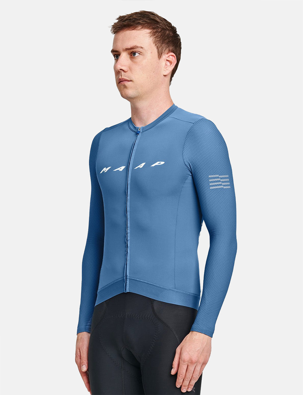 Maillot à manches longues Evade Pro Base - Bleu acier