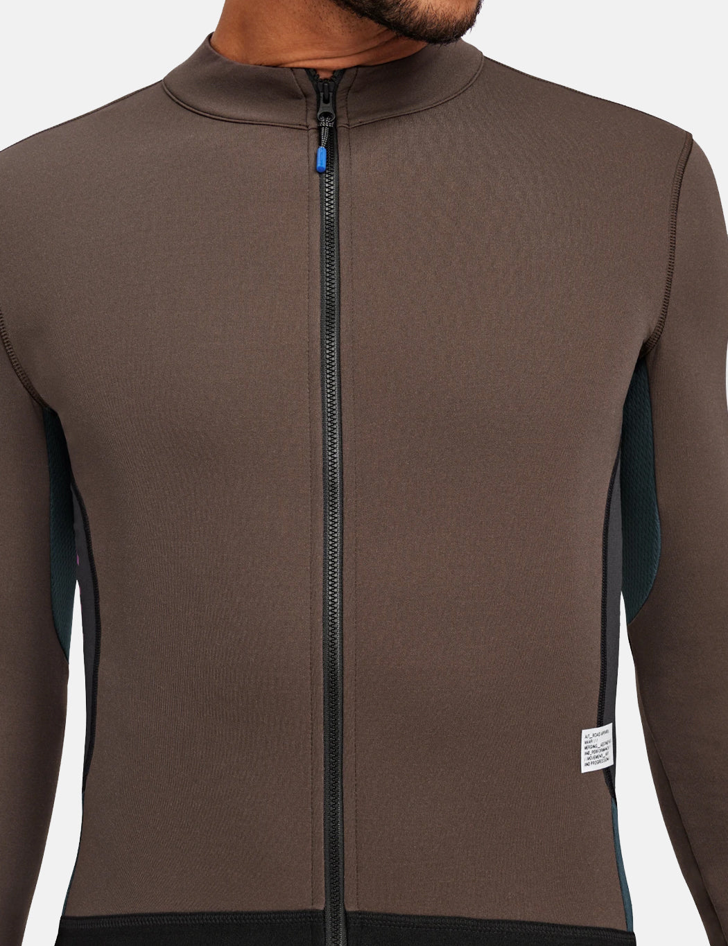 Alt_Road LS Jersey - Coffee Brown