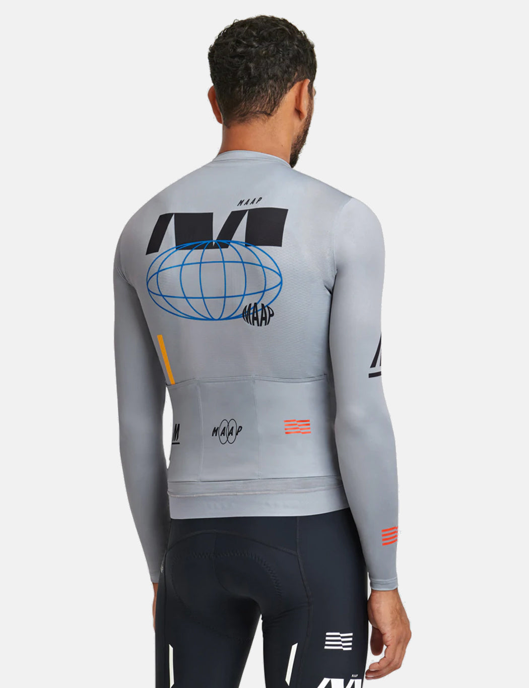 Maillot Axis Pro Manches Longues - Gris Orage