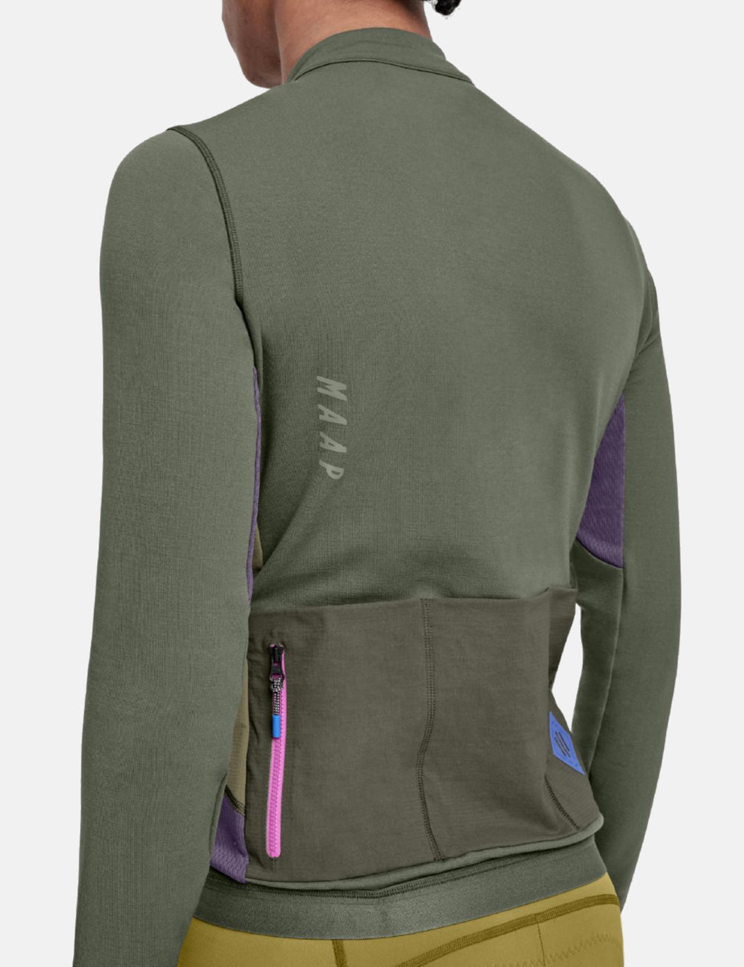 Maillot manches longues Alt_Road – Vert trèfle