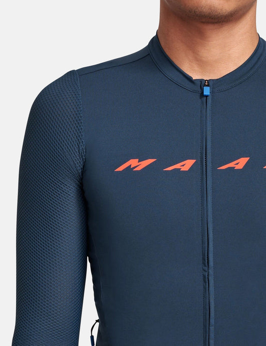 Evade Pro Long Sleeve Jersey 2.0 - Midnight Navy Blue