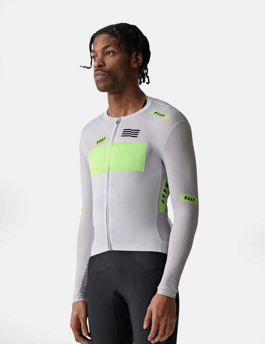 System Pro Air Long Sleeve Jersey - Antartica White