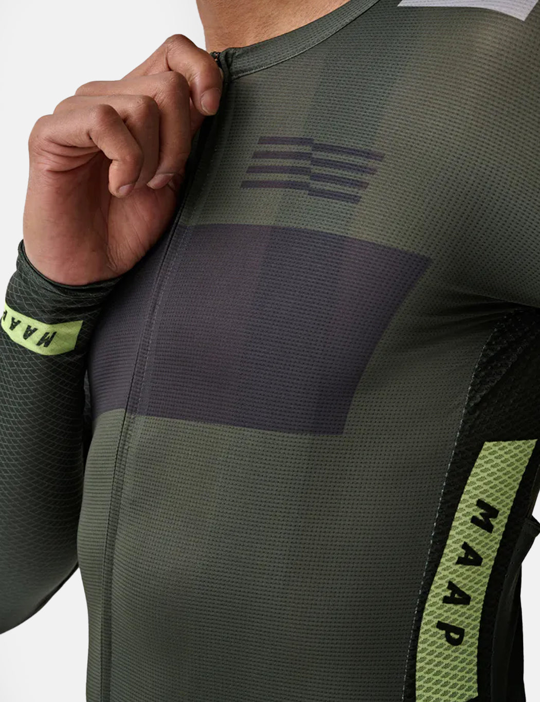 Maillot à manches longues System Pro Air - Vert bronze