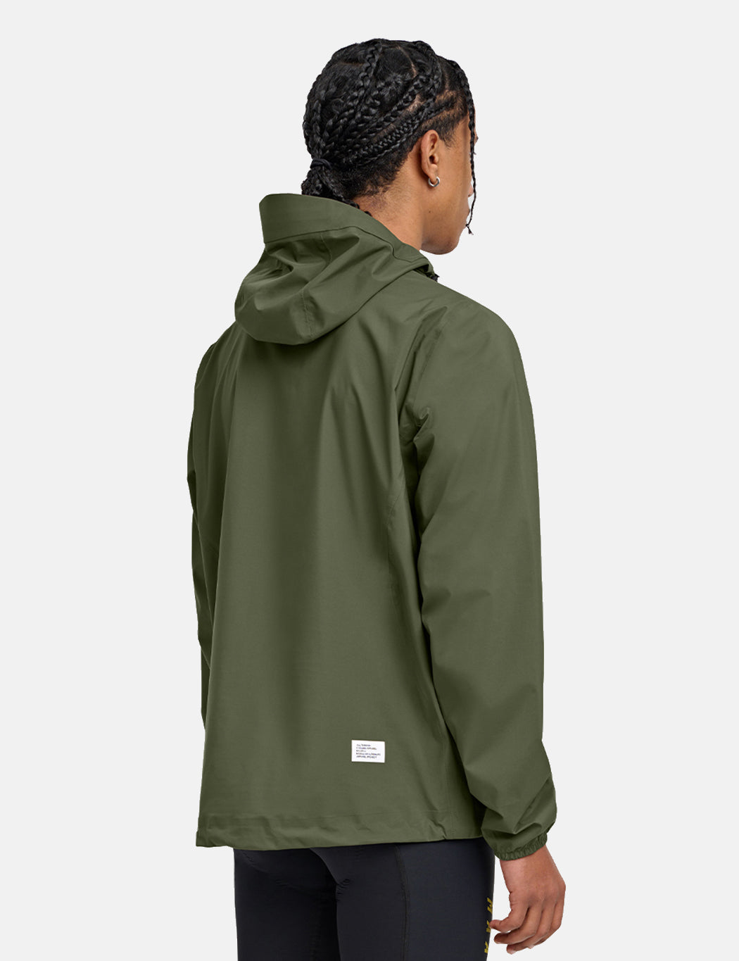 Anorak léger Alt_Road - Vert olive foncé