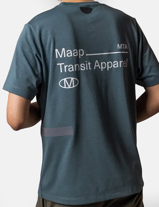 T-shirt Transit - Vert minéral