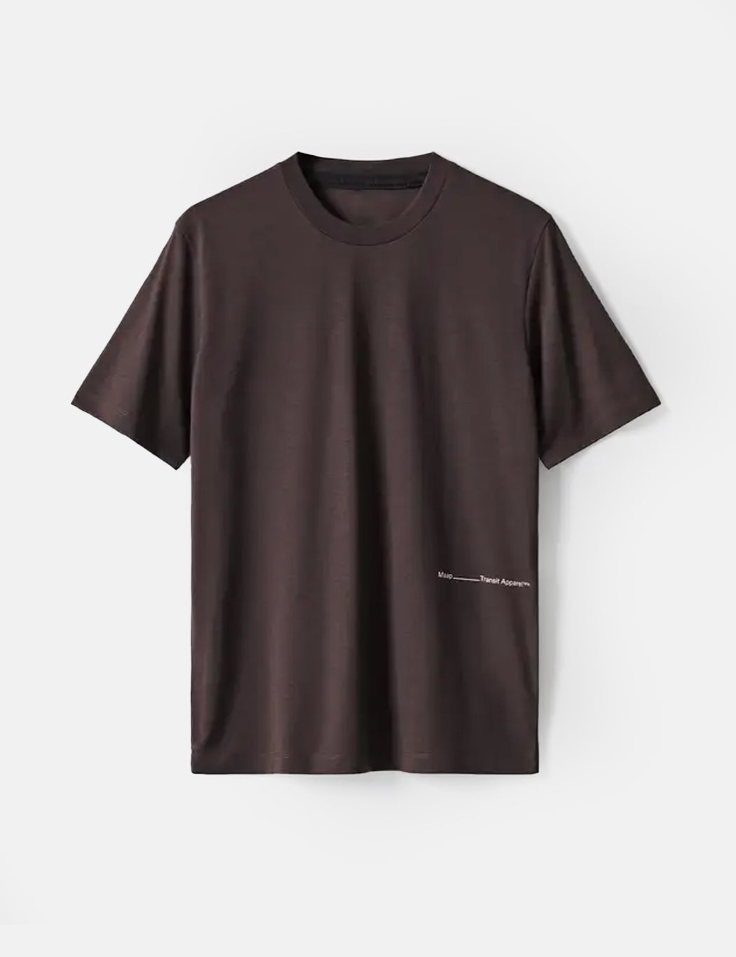T-shirt Transit - Marron Fougère