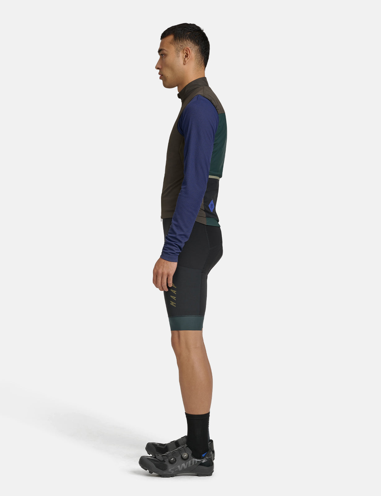 Gilet thermique Alt_Road - Vert olive brûlé