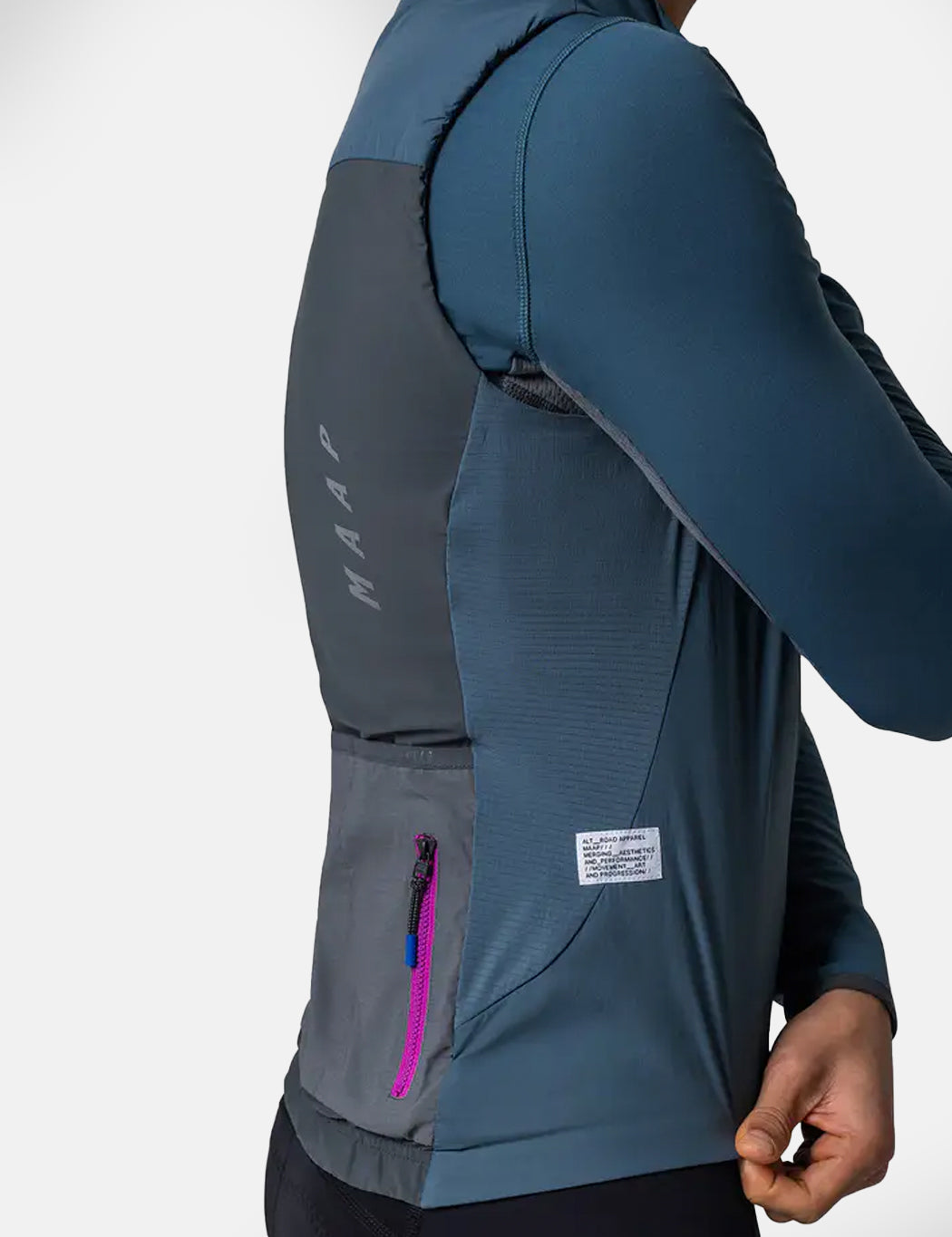 Alt_Road Thermal Vest - Stargazer Grey