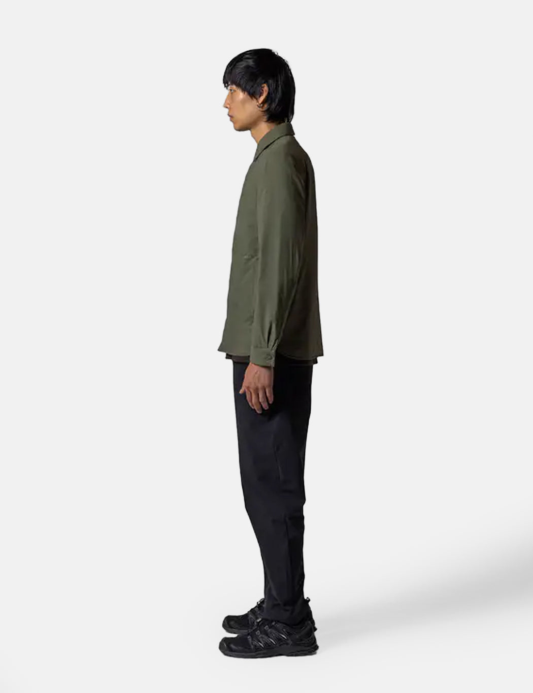 Padded Overshirt - Limestone Green