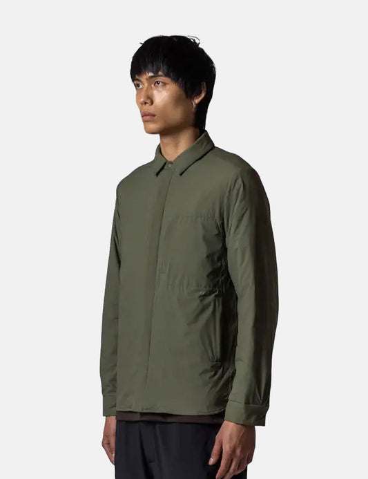 Padded Overshirt - Limestone Green