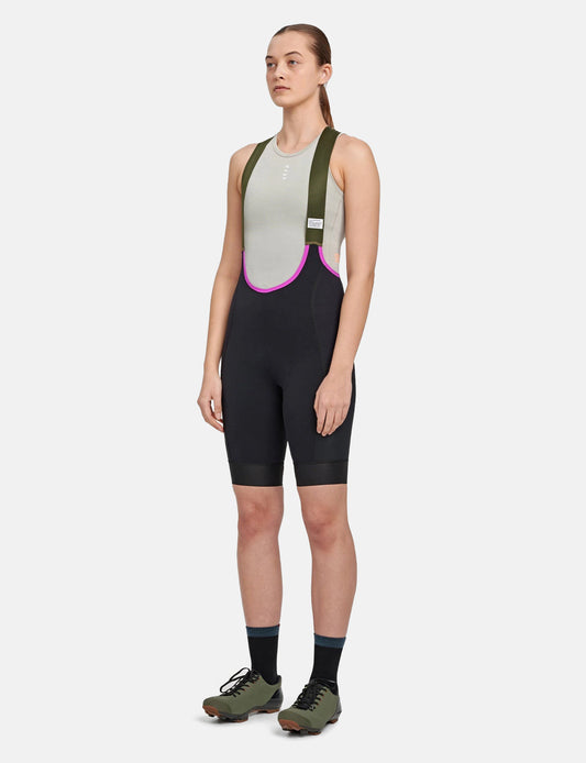 Womens Alt_Road Cargo Bib Shorts - Black