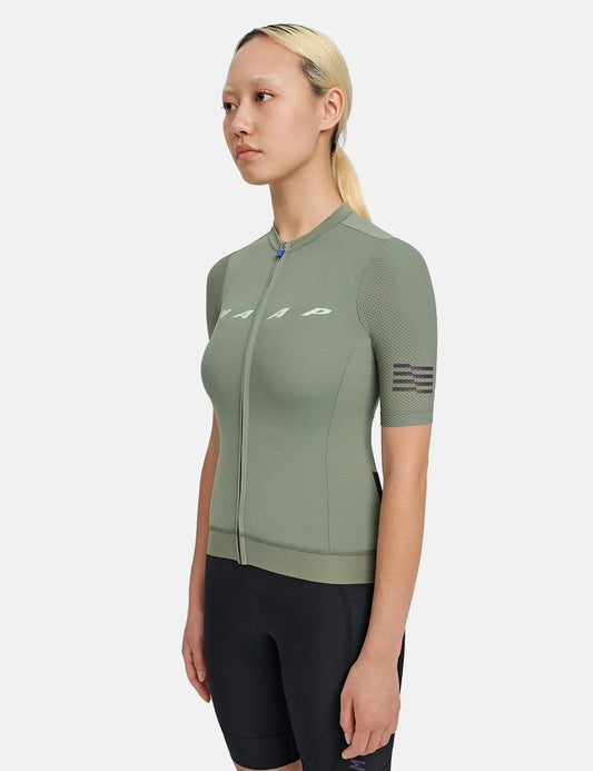 Women's Evade Pro Base Jersey - Seagrass Green