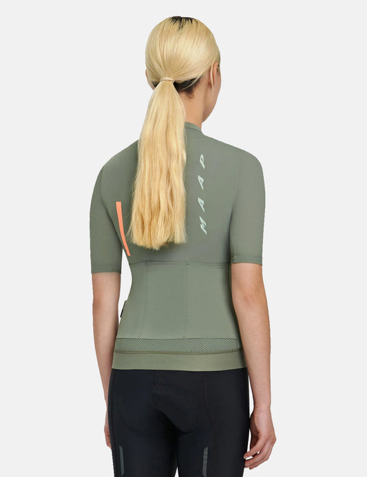 Women's Evade Pro Base Jersey - Seagrass Green