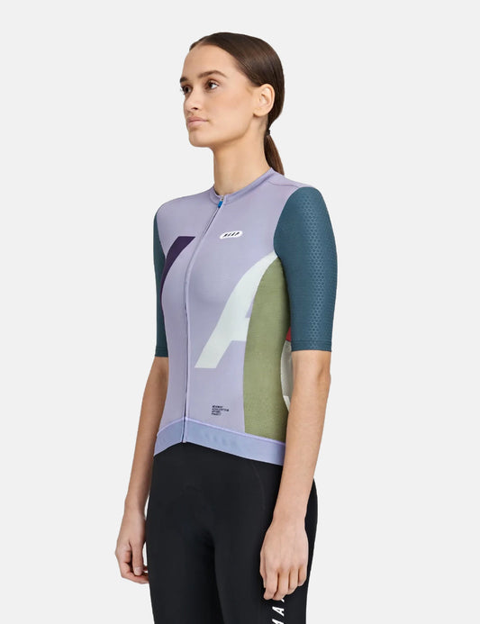 Women's Delta Pro Hex Jersey - Purple Ash