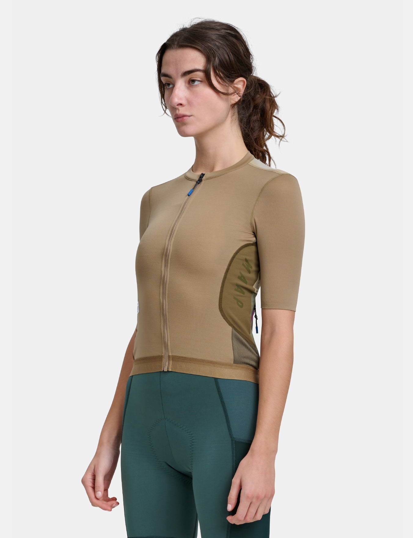 Maillot de cyclisme Alt_Road femme – Jaune désert foncé