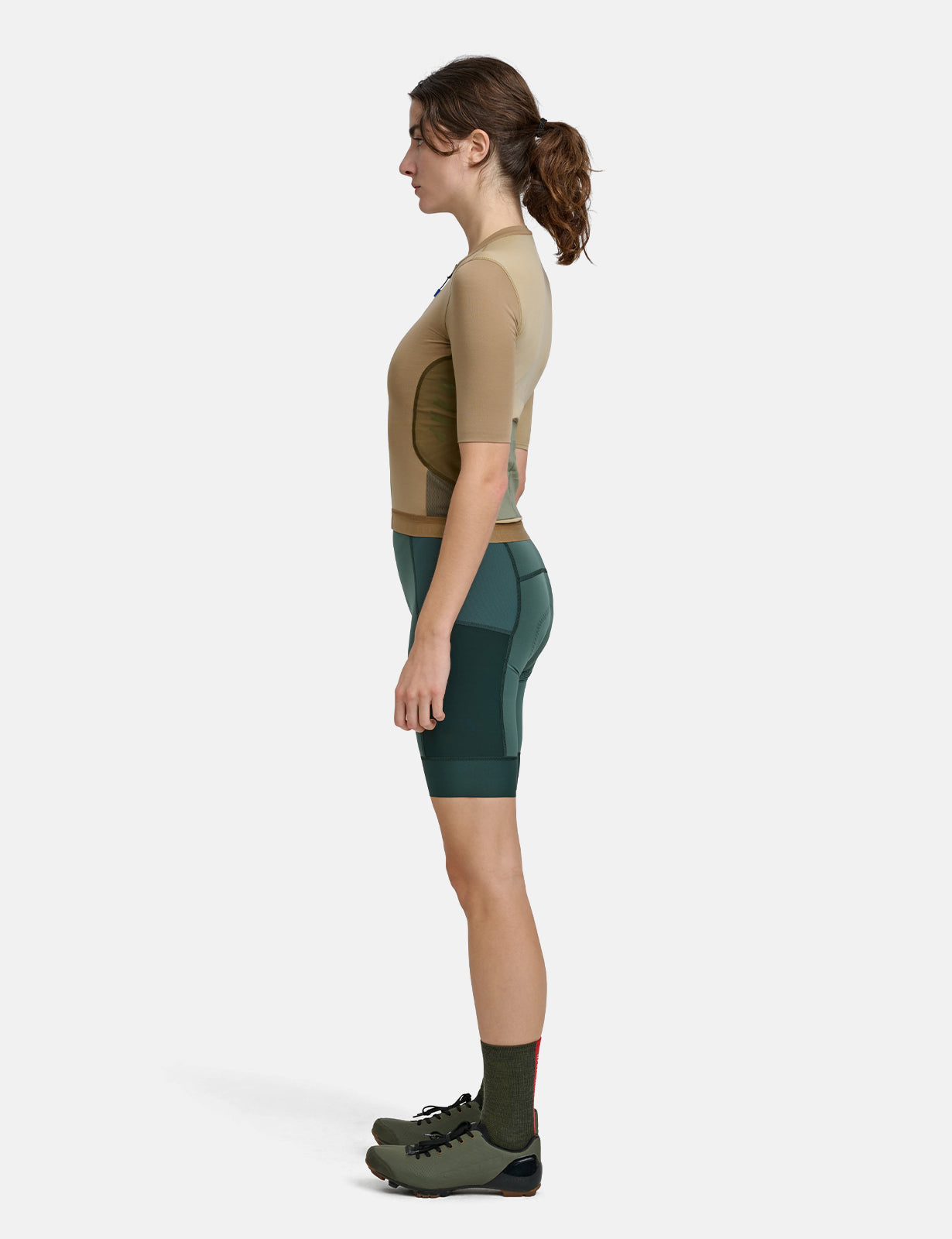 Maillot de cyclisme Alt_Road femme – Jaune désert foncé