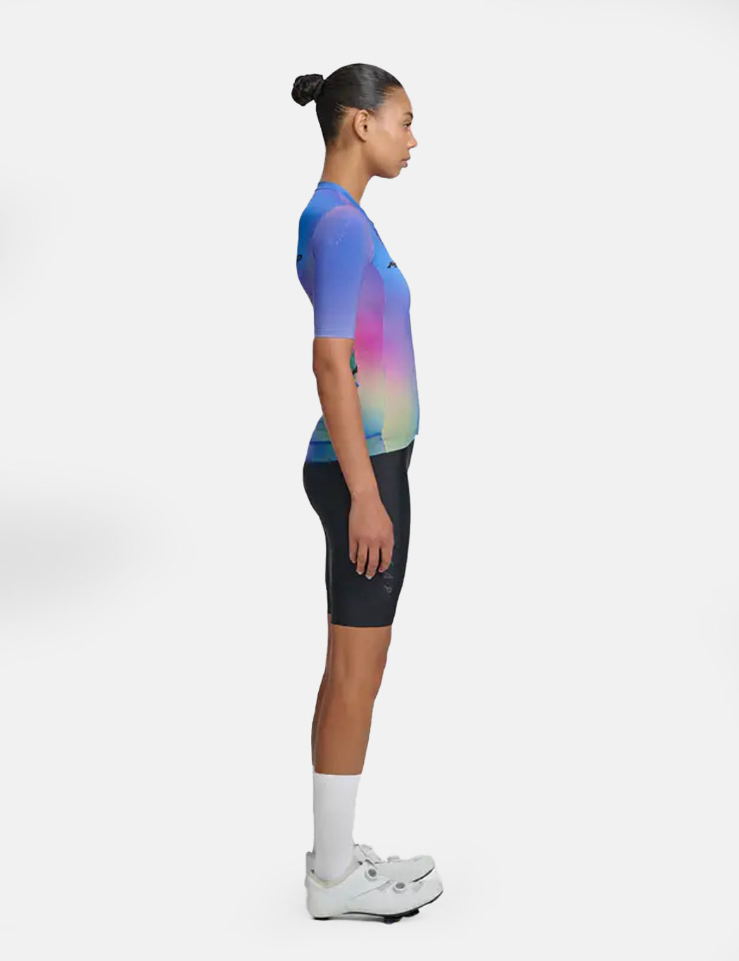 Maillot Pro Hex 2.0 Flou Femme - Mélange Bleu