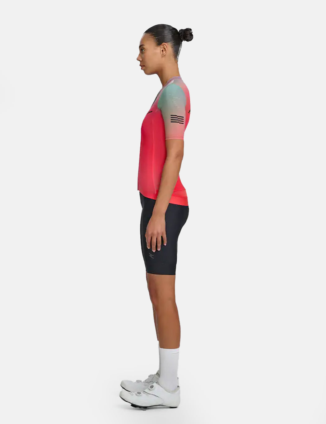 Maillot Pro Hex 2.0 Flou Femme - Mélange Rouge
