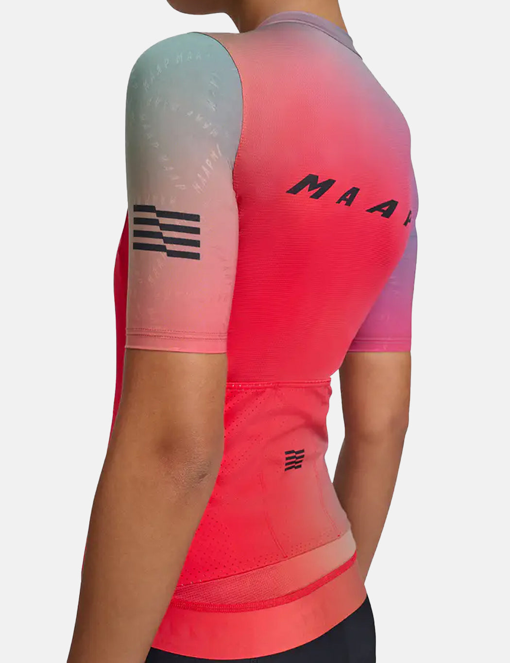 Maillot Pro Hex 2.0 Flou Femme - Mélange Rouge