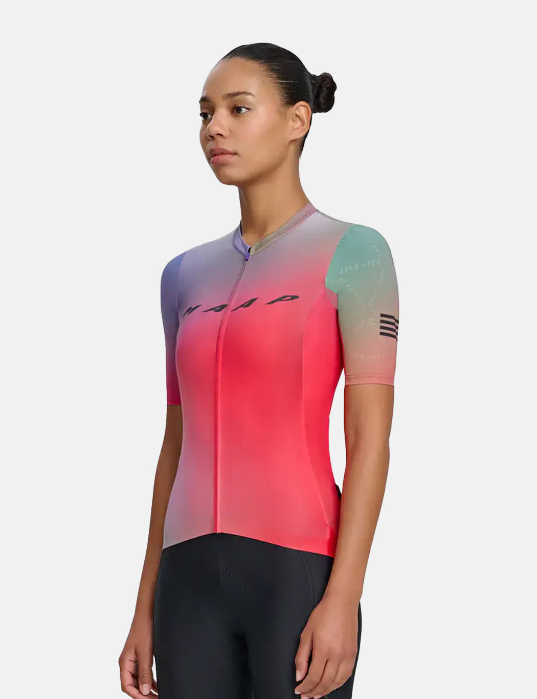 Maillot Pro Hex 2.0 Flou Femme - Mélange Rouge