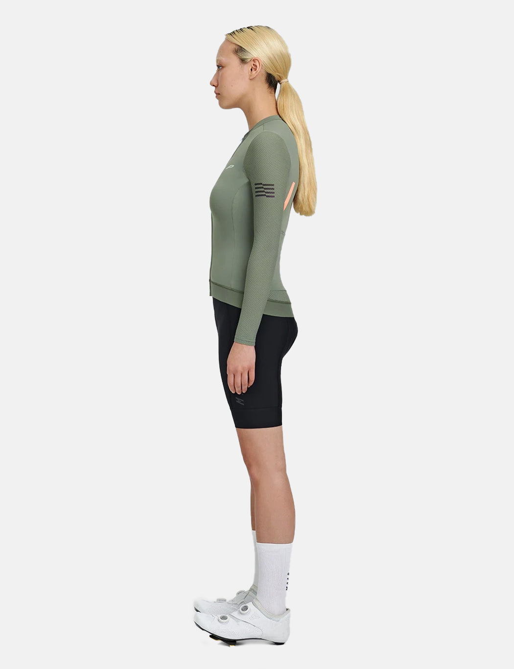 Maillot manches longues femme Evade Pro Base - Vert algue