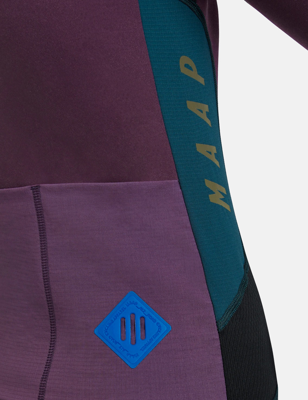 Maillot manches longues Alt_Road femme - Aubergine